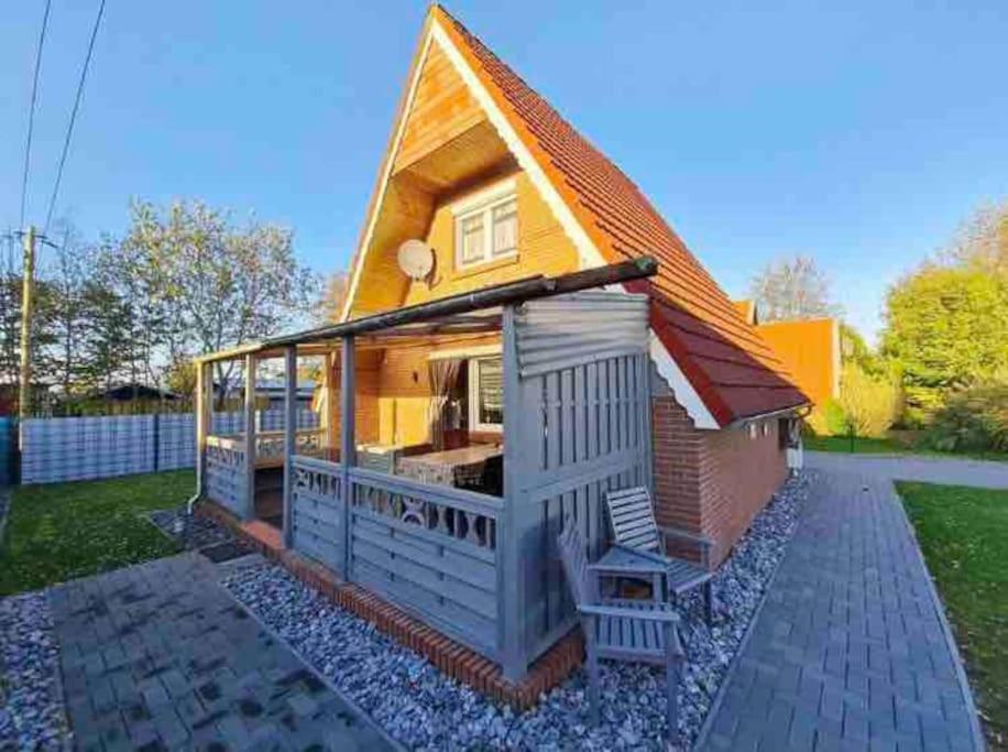 Meerhaus Hieve Emden Esterno foto
